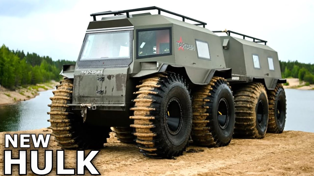 TAIFUN 8x8 - New Two-Link Cross-Country Vehicle