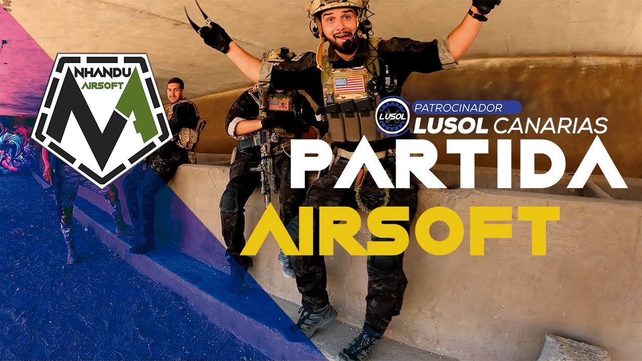 AIRSOFT EN VAQUERIA I GRAN CANARIA ❗ I NHANDU AIRSOFT