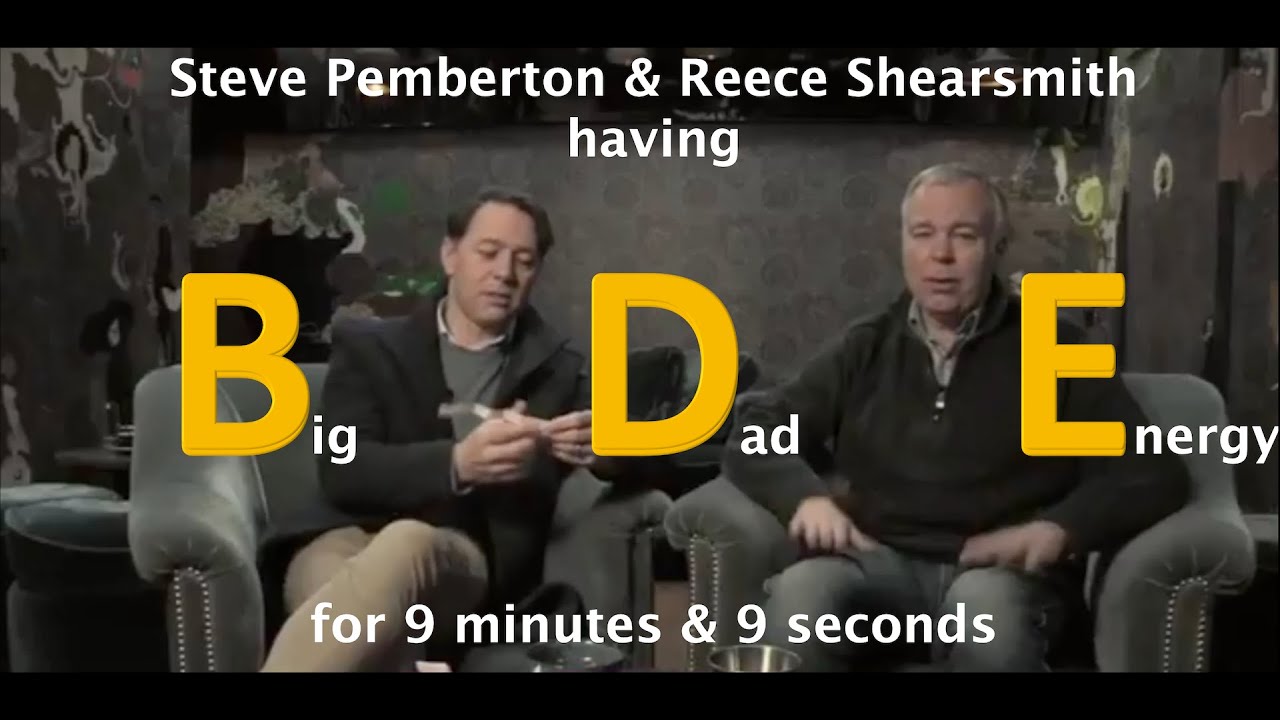 Steve Pemberton & Reece Shearsmith having big DAD energy for 9 minutes & 9 seconds