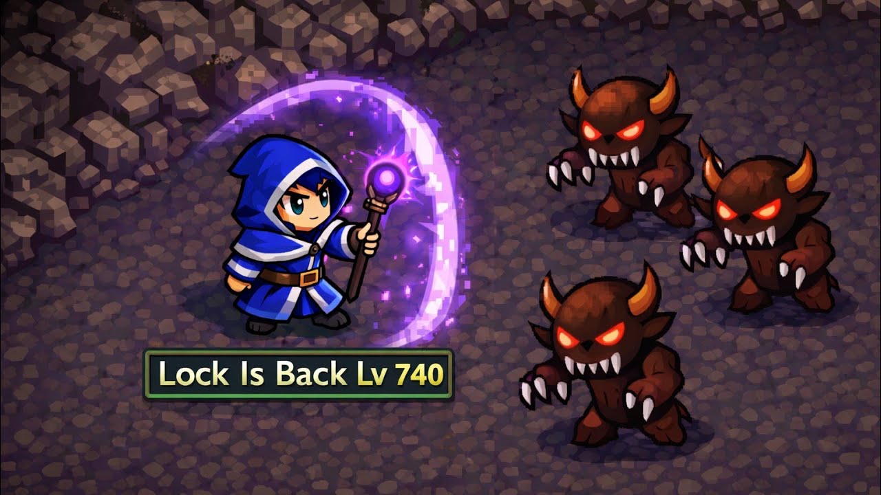Rucoy Online | Farming Demon (Solo)