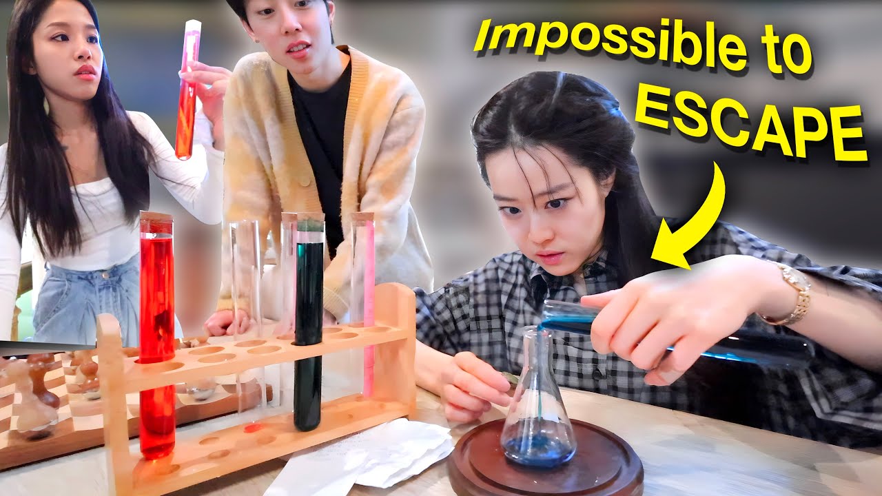 Husband and Intern Built IMPOSSIBLE Escape Room to prove they are SMARTER than me