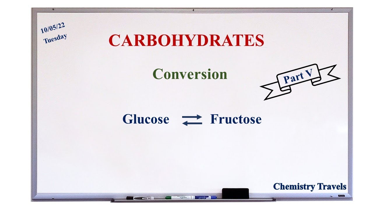 CARBOHYDRATES  Part V -  Conversion| Fructose| Glucose| B.Sc.| M.Sc.| Chemistry