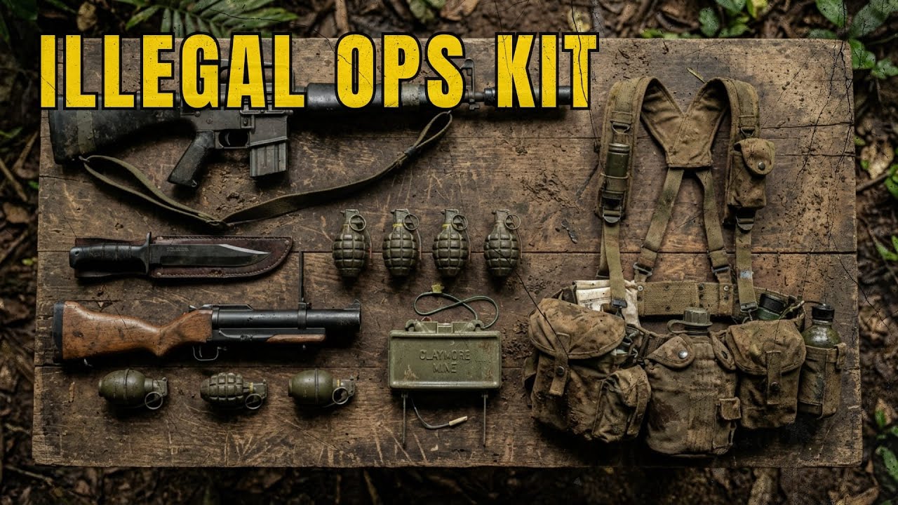 Inside the MACV-SOG Recon Loadout: Operating Without Formal Support (1968)