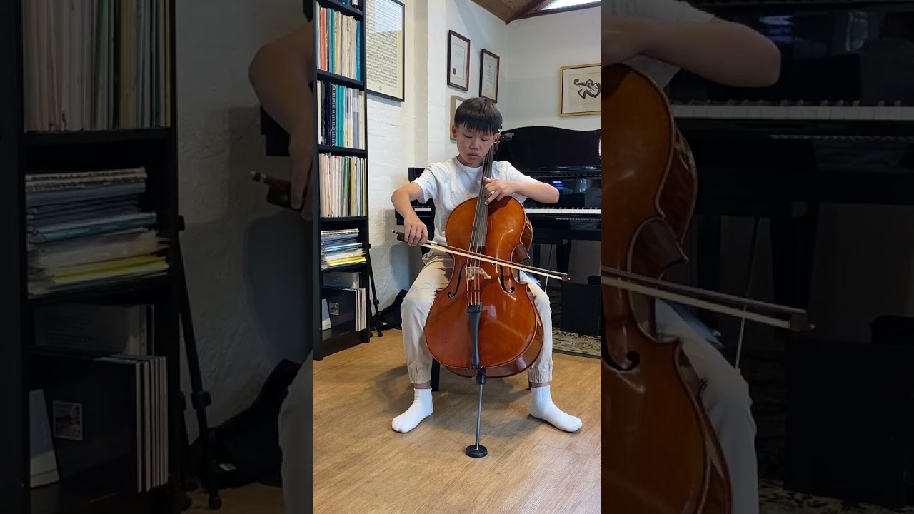 Boccherini cello concerto in Bb major 1st,2nd and 3rd Movement (1st Run)