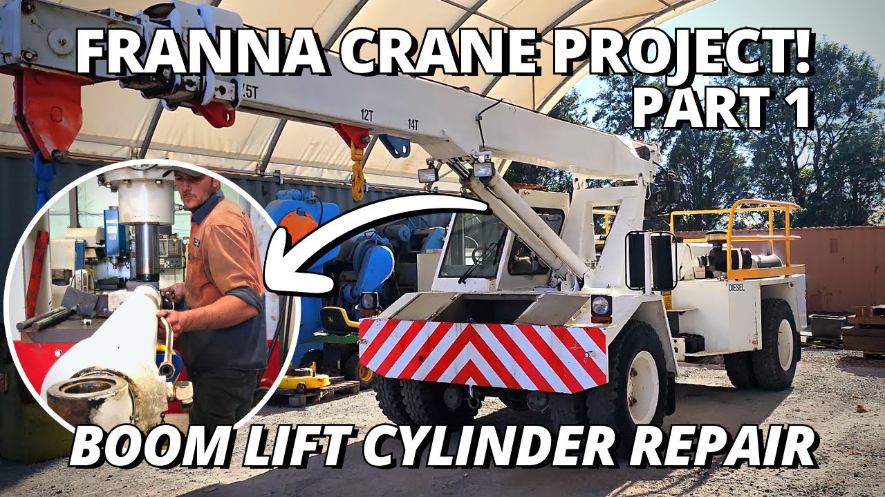 Boom Lift Cylinder Rebuild | Franna Crane Project | Part 1