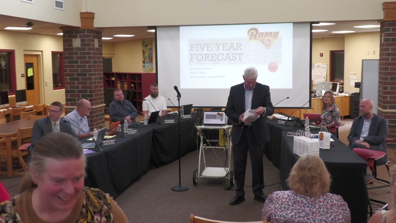 Ross Local School Board Meeting - May 15, 2025