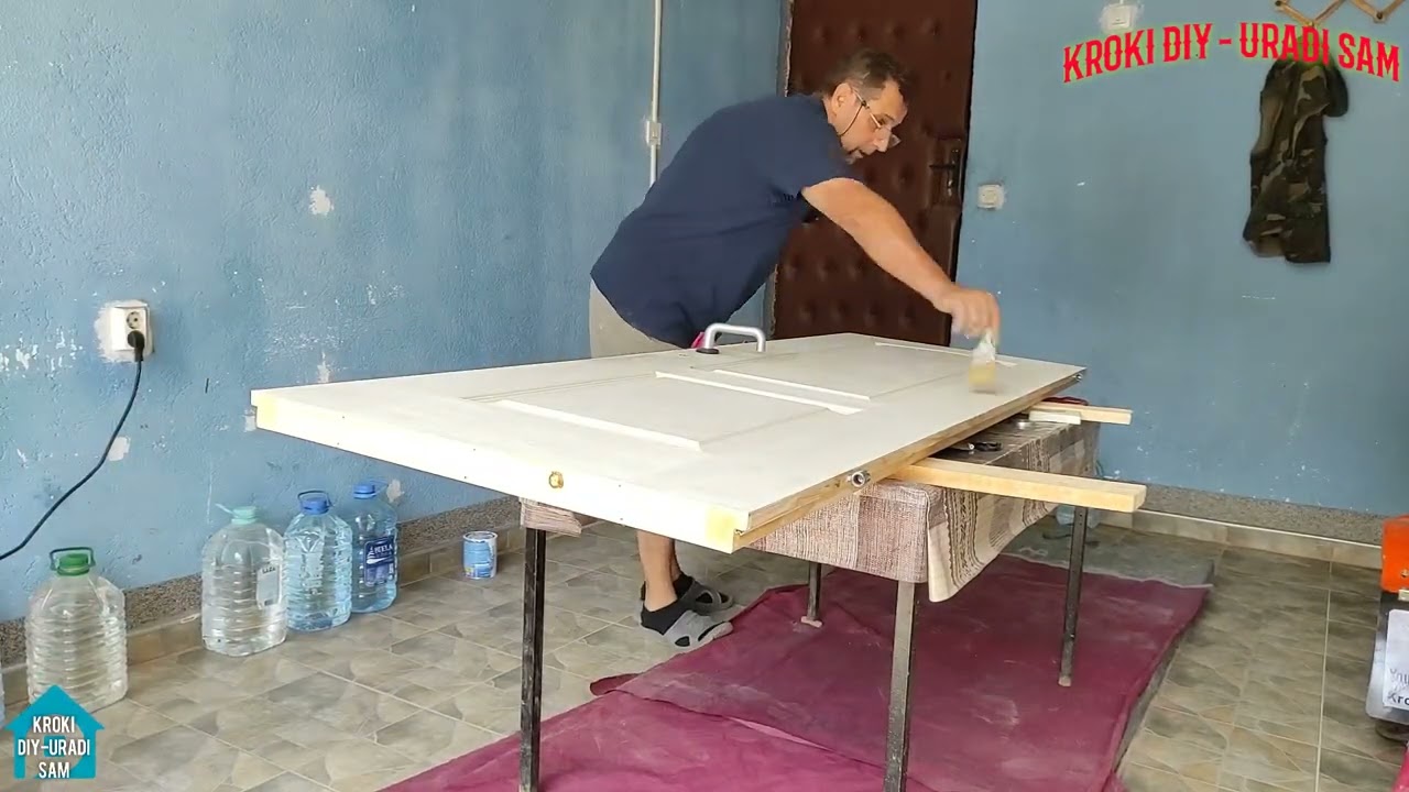FARBANJE VRATA I štoka /Kroki DIY