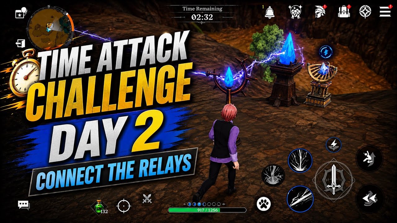 TIME ATTACK CHALLENGE DAY 2 | Connect the Relays | The Seven Deadly Sins: Origin Guide