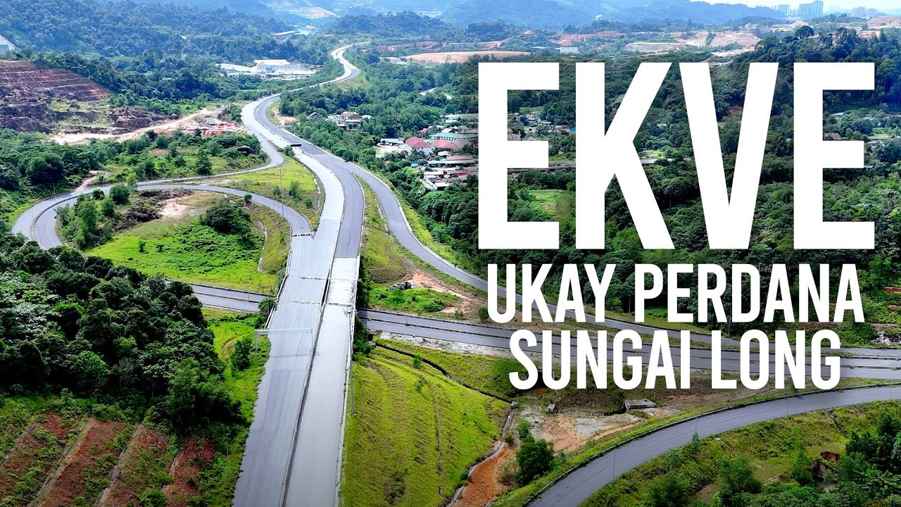 Progres Terkini Lebuhraya EKVE (24 Km): Ukay Perdana - Sg Long (November 2024)