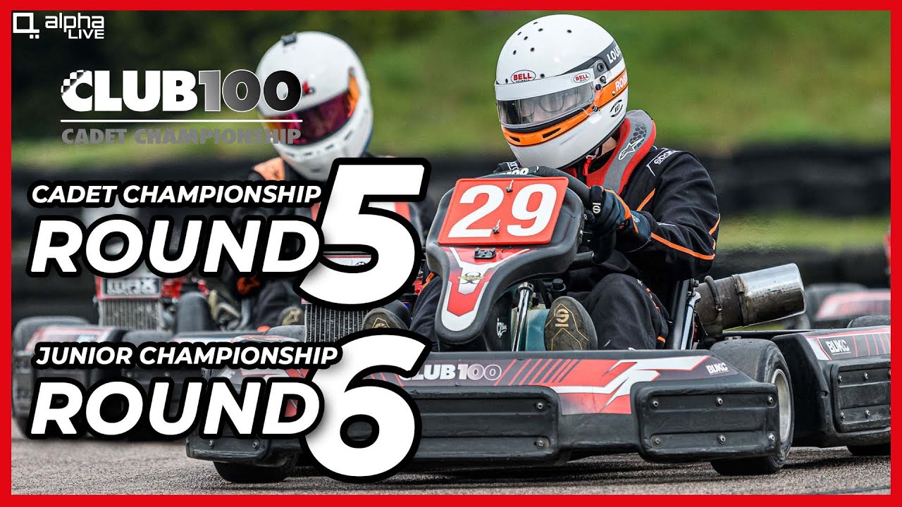 CLUB100 Cadet Round 5 & Junior Round 6 | LIVE | Whilton Mill