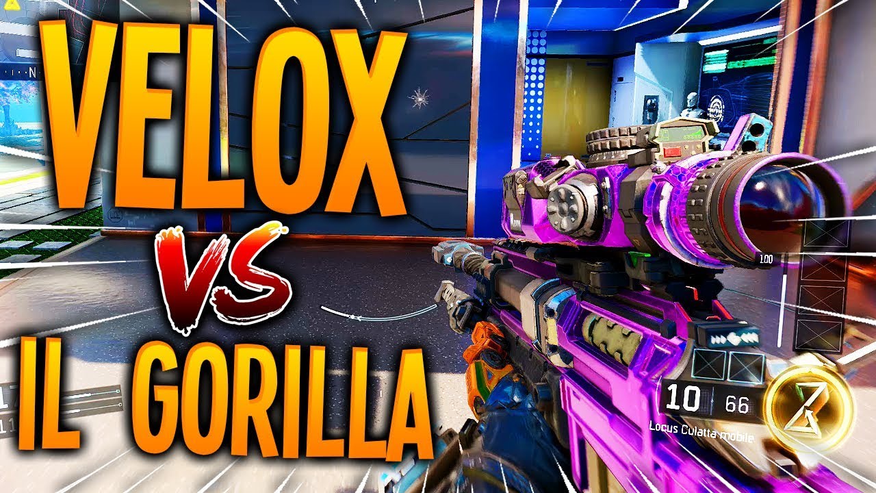 VELOX vs IL GORILLA...MI ACCUSA DI USARE LE HACKS !