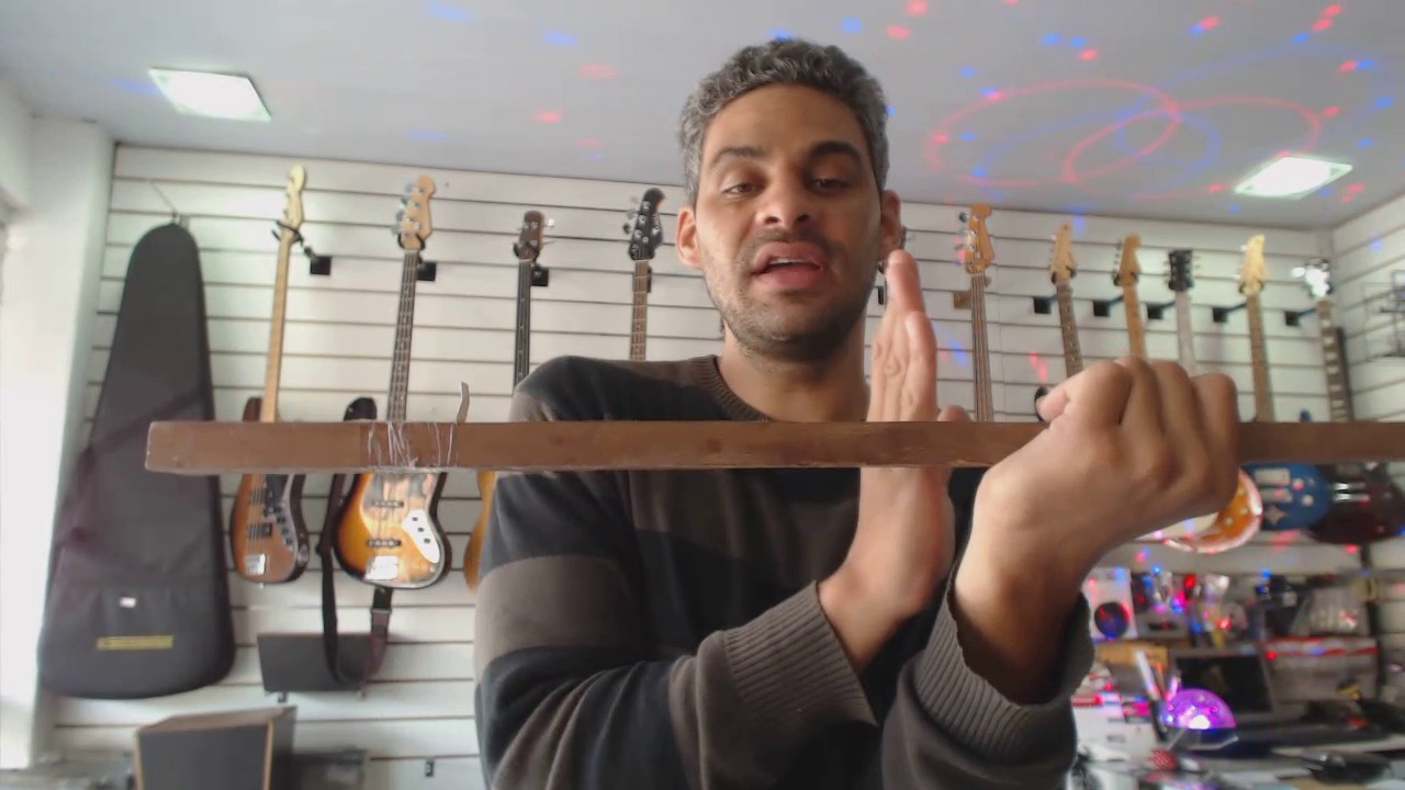 Como DESEMPENAR Bra&ccedil;o do VIOL&Atilde;O Guitarra Contra Baixo | Guilherme Luthier
