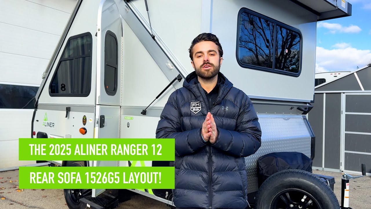 2025 Aliner Campers Ranger 12 w/ Rear Sofa 1526G5 | For Sale in Grand Rapids, Rockford, Newaygo, MI
