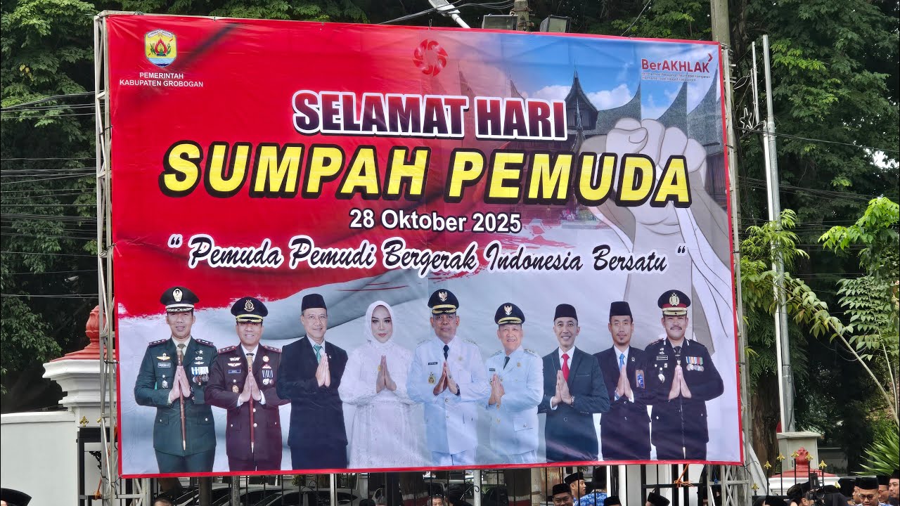 Live 📡: Upacara Peringatan Hari Sumpah Pemuda Tahun 2025