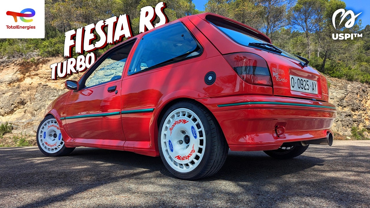 Objetivamente malo, est&uacute;pidamente divertido: Ford Fiesta RS Turbo