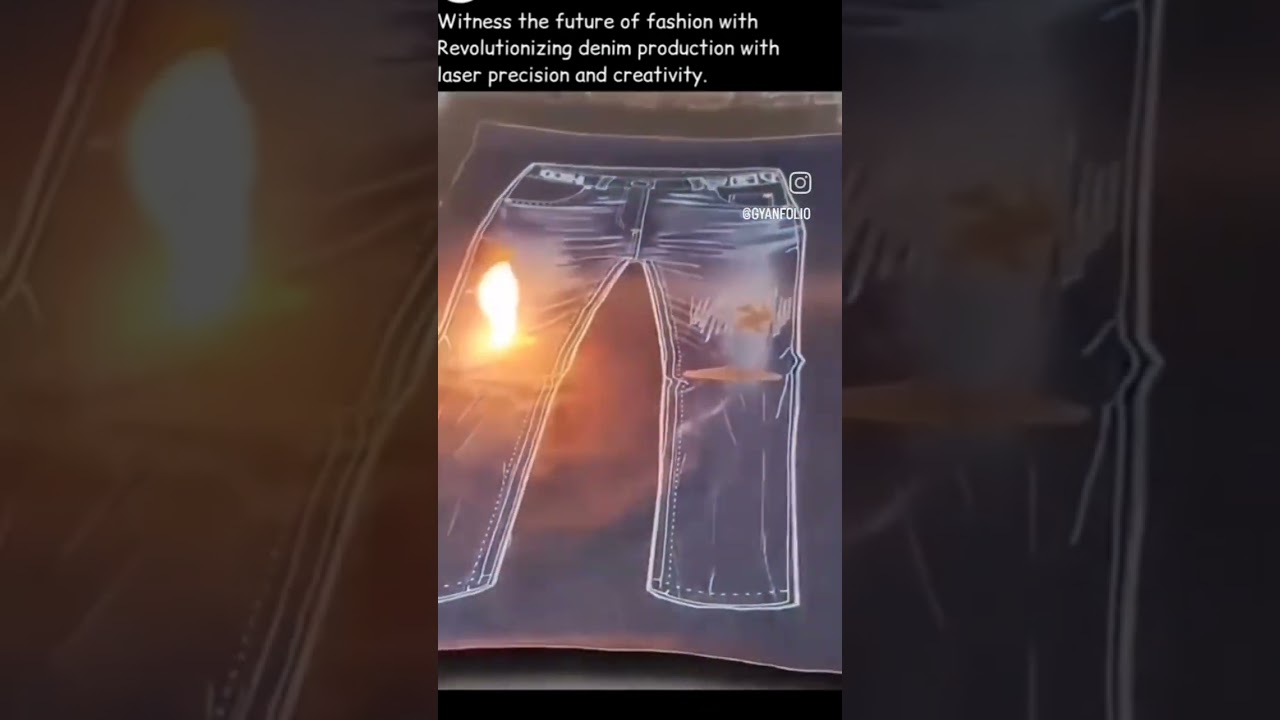 Amazing process of Denim Manufacturing #denim #technology #trendingdesign #fashion #jeans