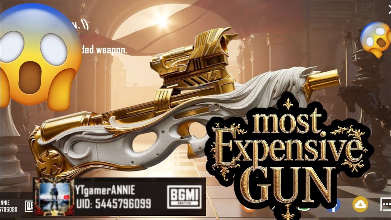 Gamer Annie 🥵 new p90 lucky spin crate opening  most 😱 expensive gun in Pubg Bgmi 