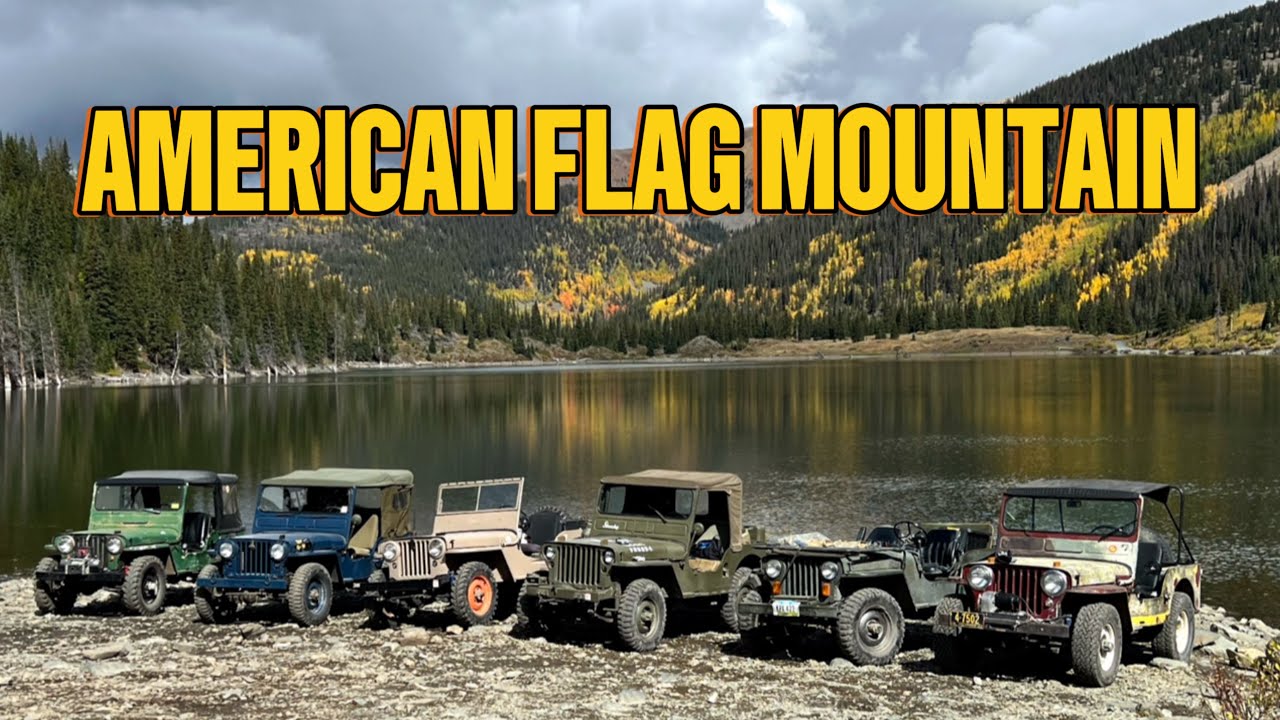 Flat Fenders 12,710 ft altitude on American Flag Mountain trail Colorado Fall Color Tours 2025