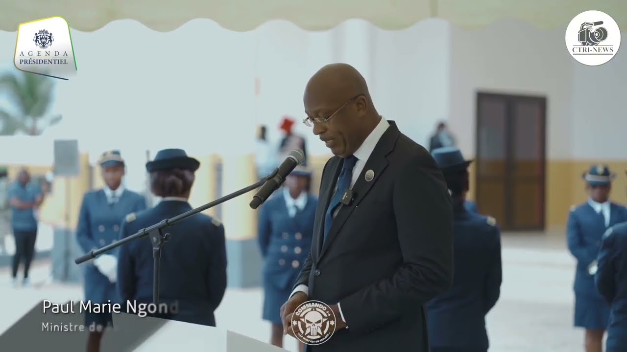 Inauguration du Tribunal de première instance de Ntoum par le Président de la Transition