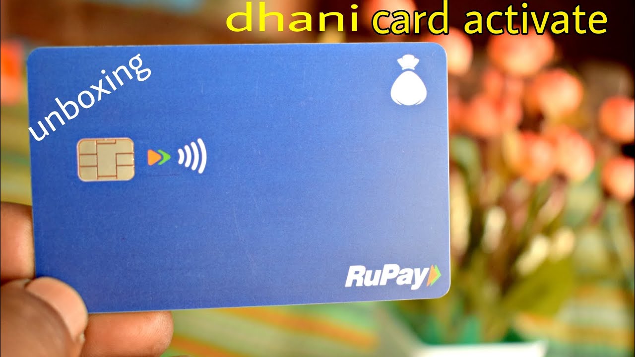 Dhani on freedom card unboxing and benefit registration and activate pin create full video