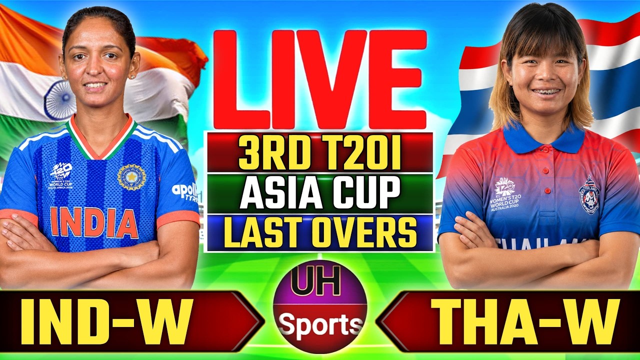 🔴 IND W Vs Thailand W Live Match Score, 3rd T20 | Live Cricket Match Today | Asia Cup 2026, IND BAT
