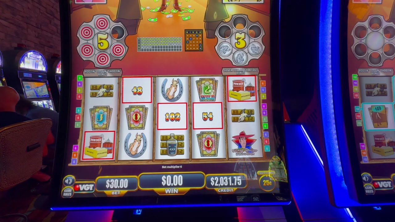 PAPAZVid74K Silver Dollar Shootout! Red Screen Run Up Part 1 #slot #capcut #butifyoucloseyoureyes