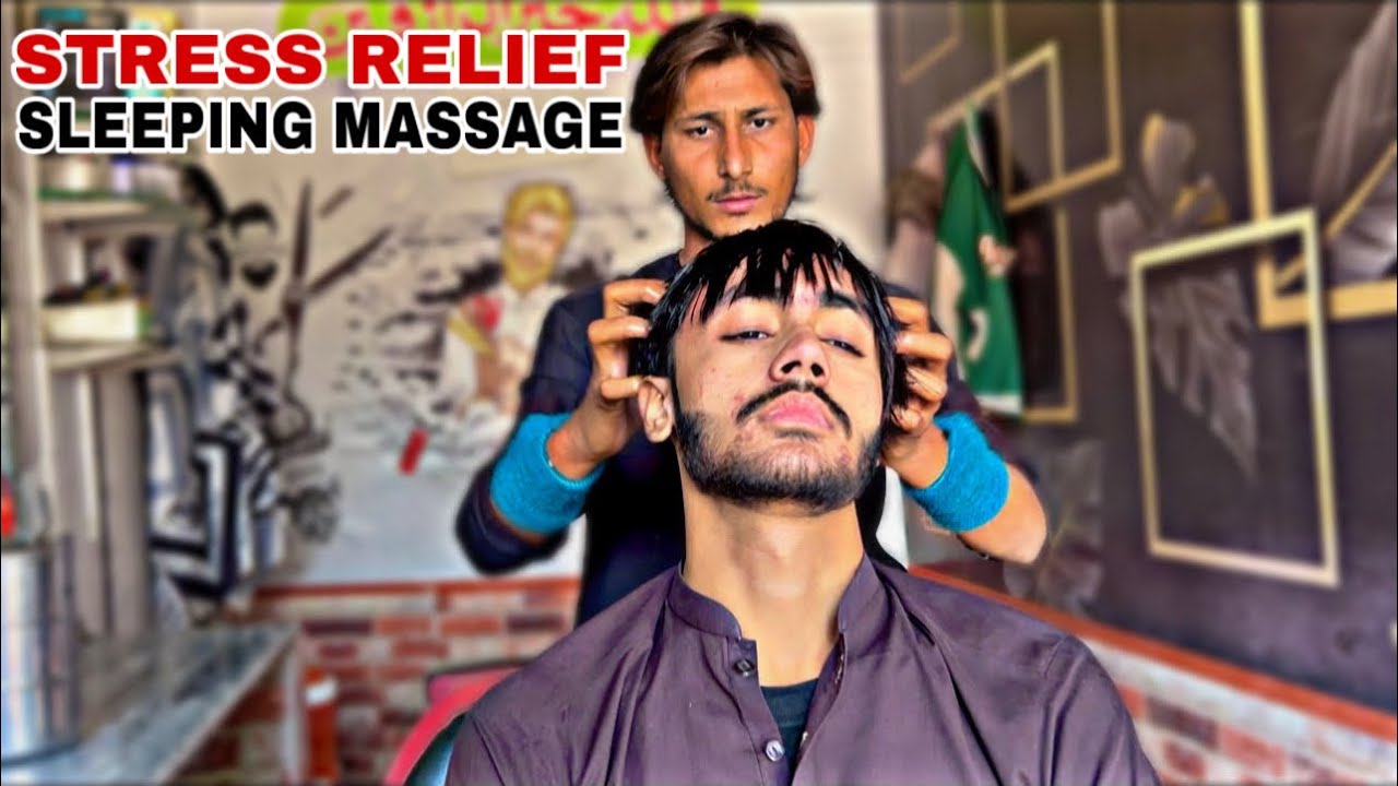 Most Relaxing ASMR Head Back Massage by Chamkeli Master Satisfying Touch, Nerve Calm, Full Body Ease