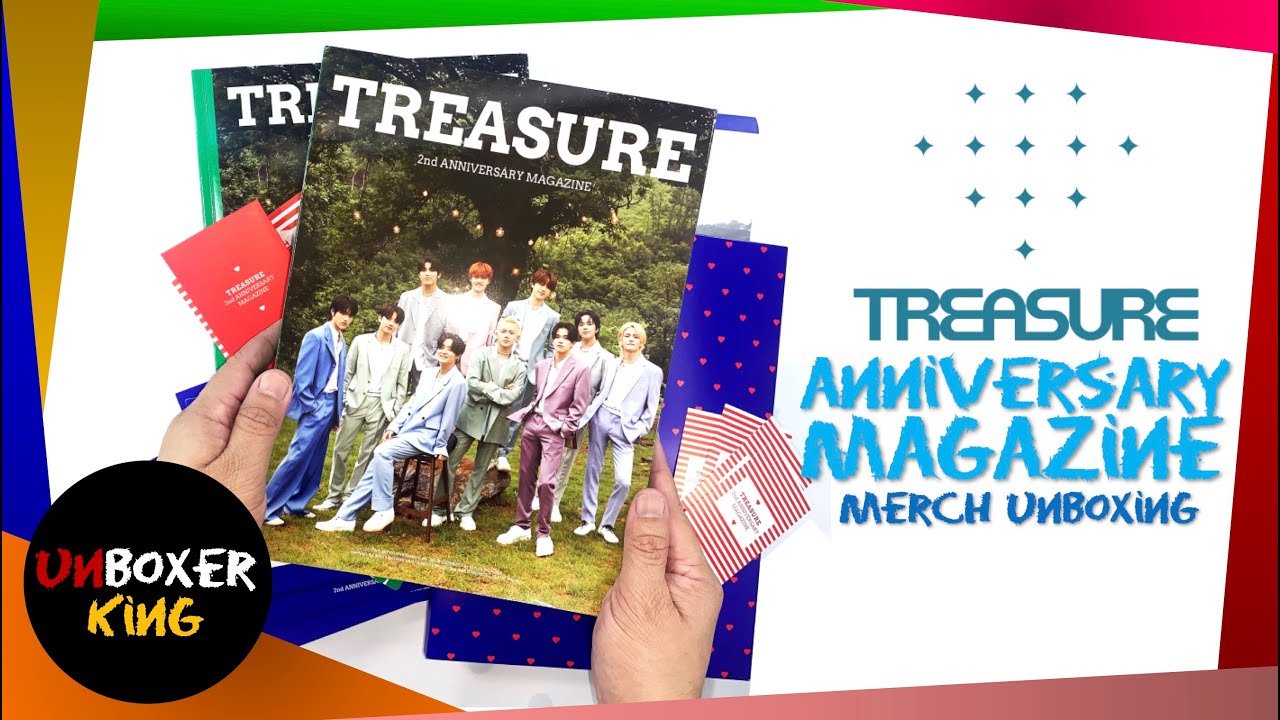TREASURE || TREASURE 2ND ANNIVERSARY MAGAZINE