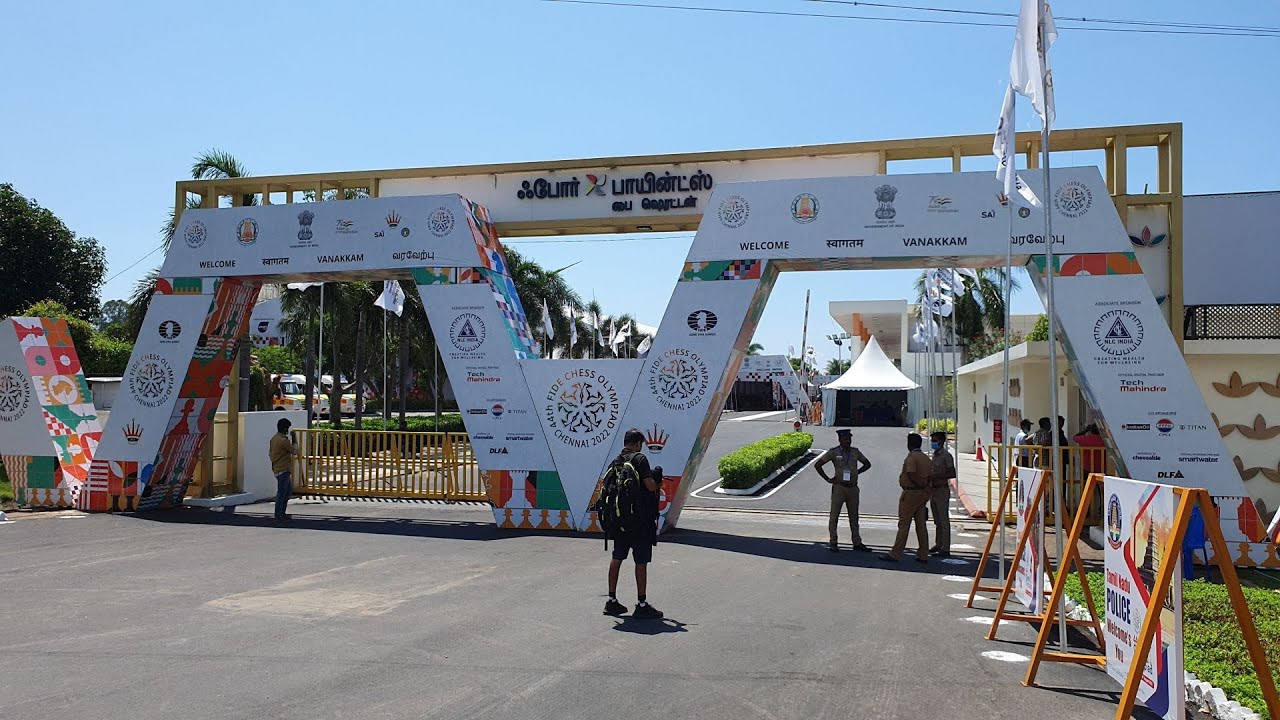 The complete venue tour of the Chess Olympiad 2022