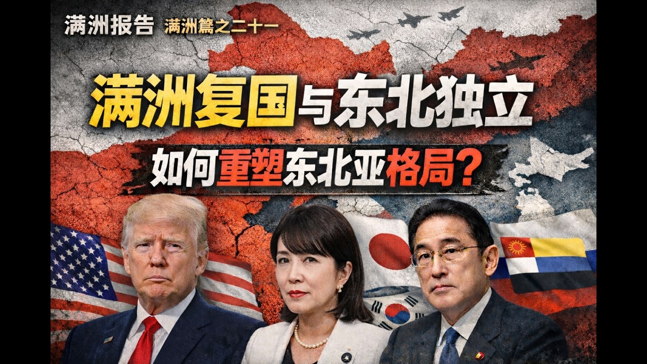 满洲复国：东北亚秩序将被改写。美日俄韩四国态度大曝光。东北亚政治经济新博弈。满洲篇第二十一集
