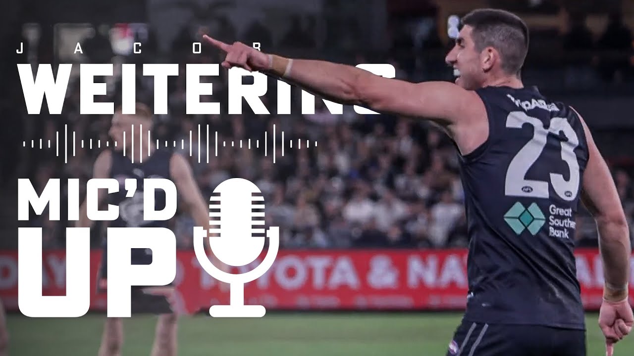 Jacob Weitering Mic'd Up against the Giants | Fox Footy Exclusives