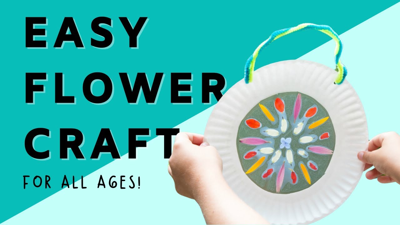 Flower Petal Suncatcher: Nature Art for Kids