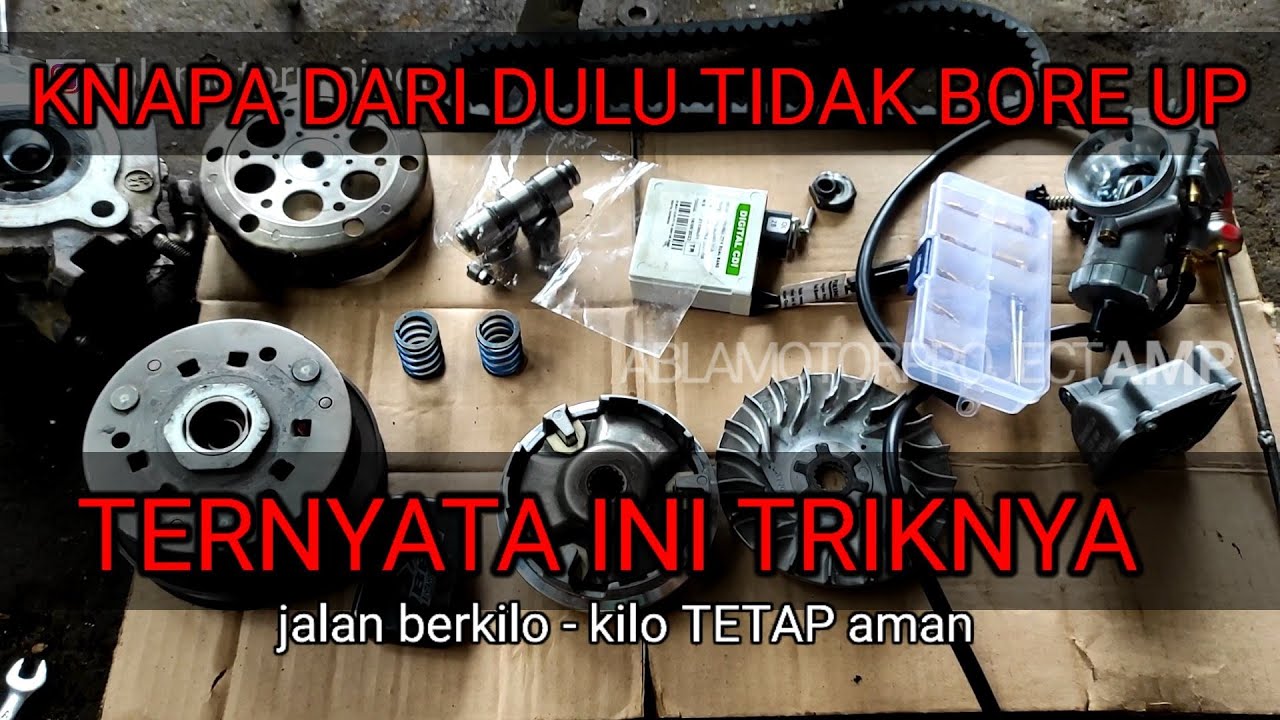 KENAPA DARI DULU TIDAK BORE UP , RAHASIANYA BIAR AMAN SEPANJANG MASA
