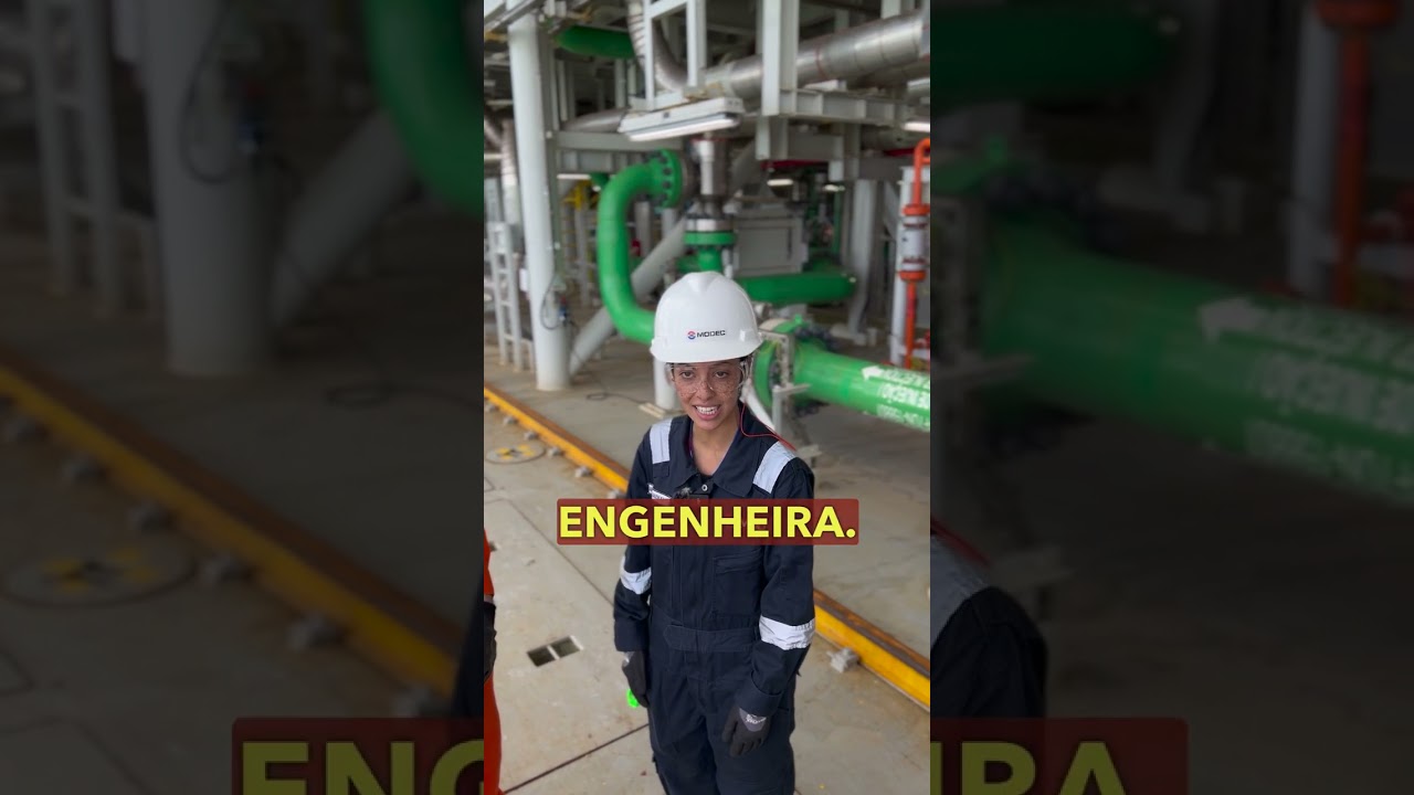 Ela se tornou Gerente de uma embarca&ccedil;&atilde;o da #PETROBRAS aos 29 ANOS