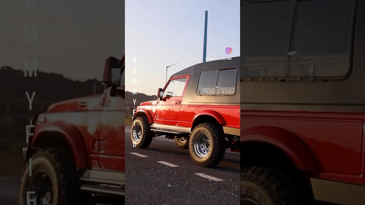 #ammyfied #gypsy #modification #restoration #bangalore #mumbai #delhi #offroad #4x4 #jimny #rally