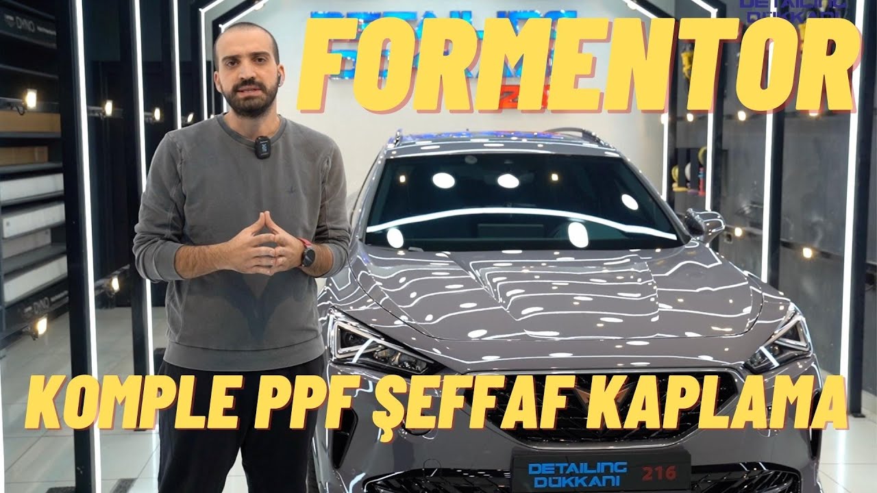 Cupra Formentor Komple PPF Şeffaf Kaplama Uygulaması