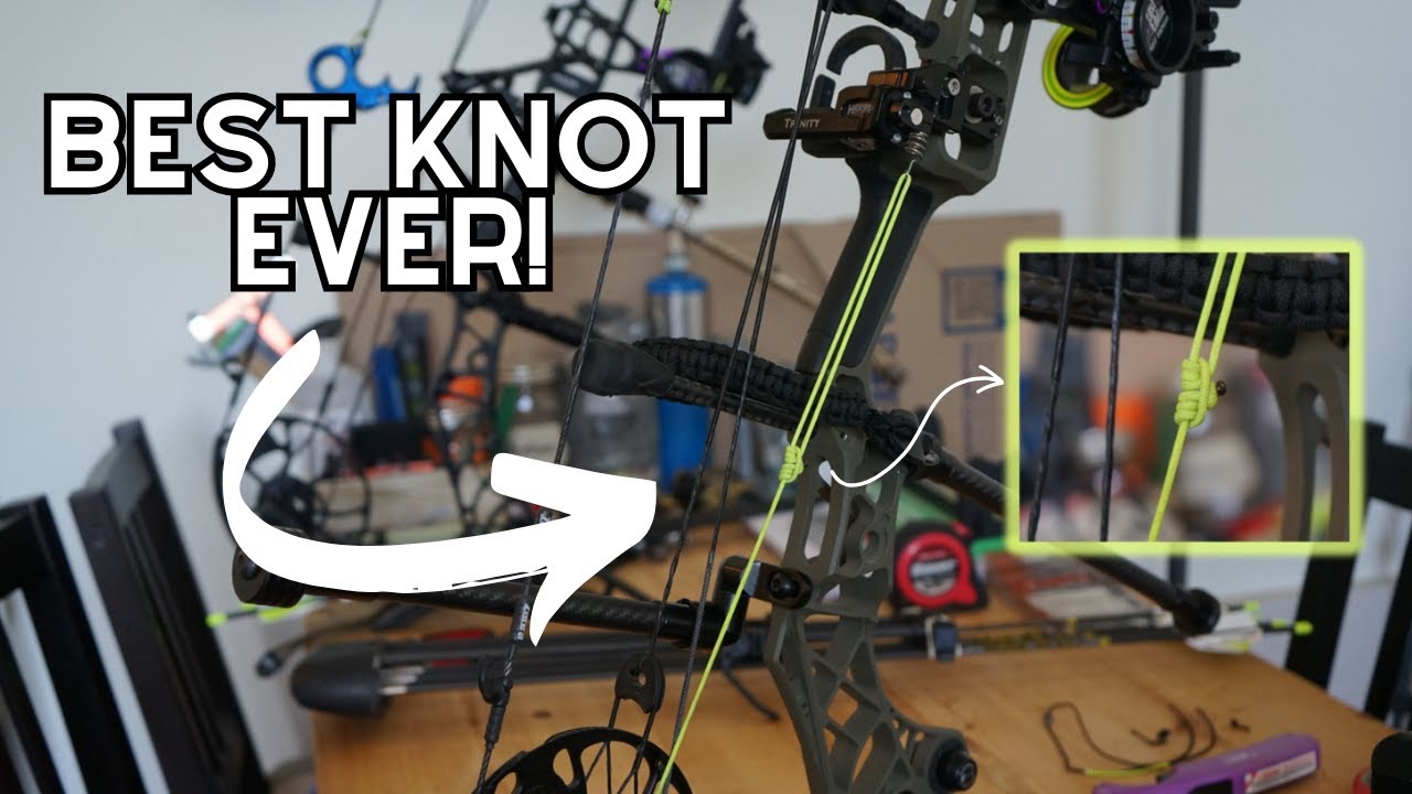 The BEST Way To Tie In a Limb Driven Rest (Prusik knot tutorial)
