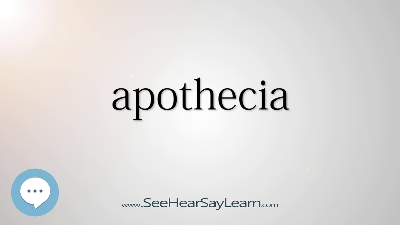 apothecia (Every English Word Pronounced) 📕🔊🗣️😎✅