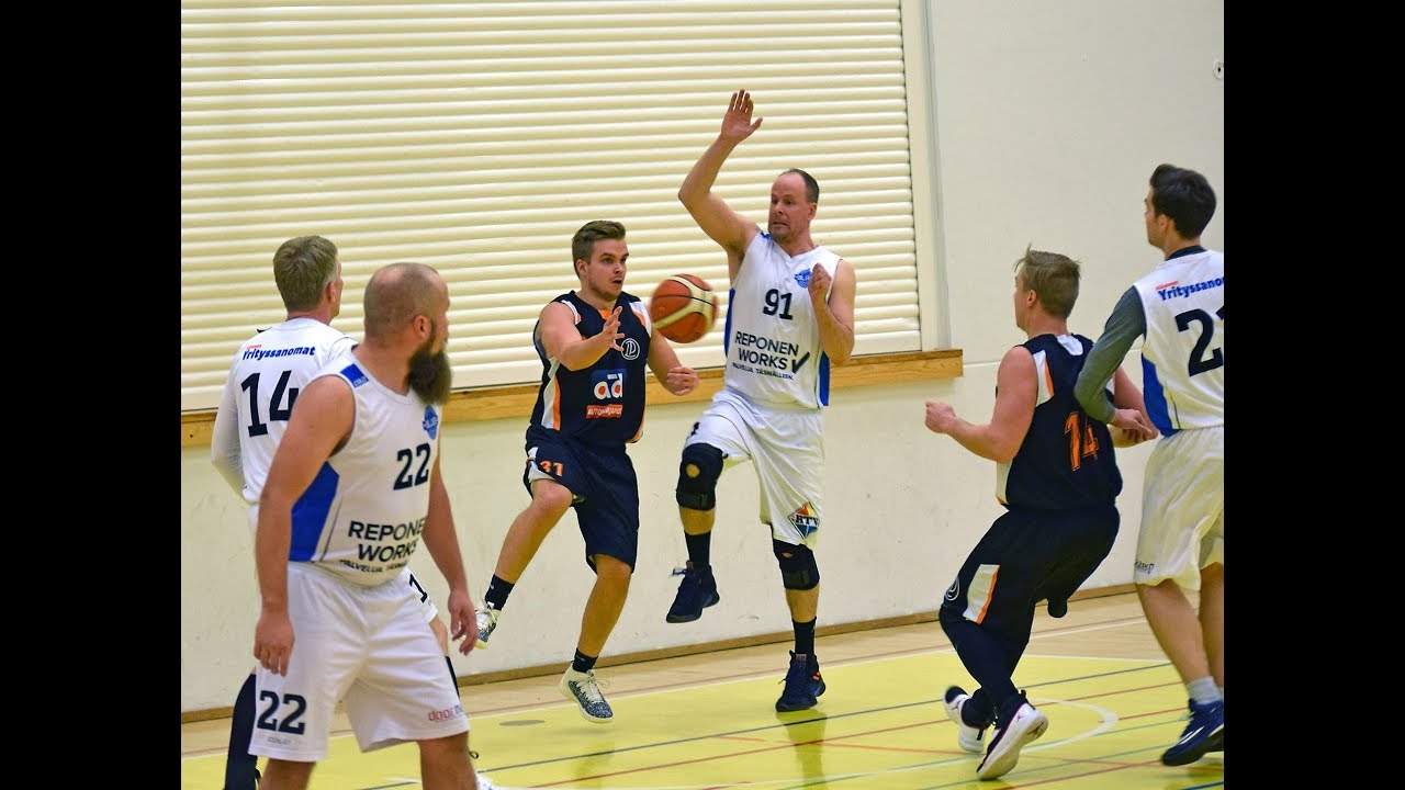 Punaportin Blues vs. LePy 22.11.2019 koripallo 3-divisioona