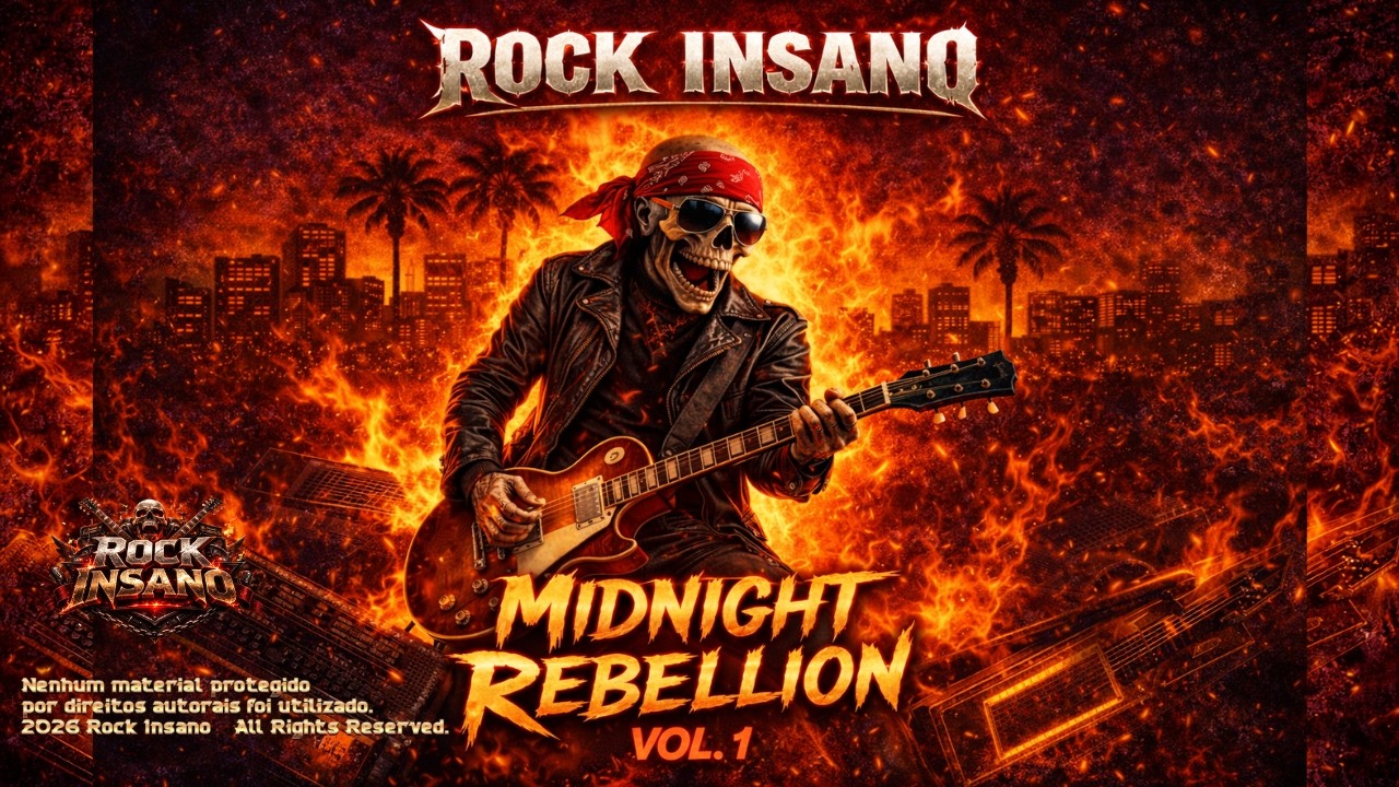 MIDNIGHT REBELLION – VOL. 1 🔥 Full Album #80smusic  #hardrock  #rock  #sleaze  #rocketleague