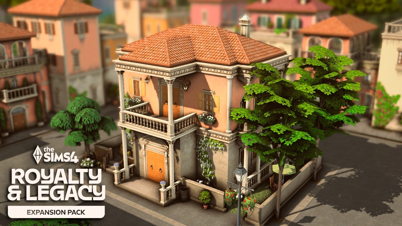 I BUILT THE OFFICIAL ROMEO AND JULIET'S HOUSE FOR THE NEW EP - The Sims 4 Relaxing Speed Build