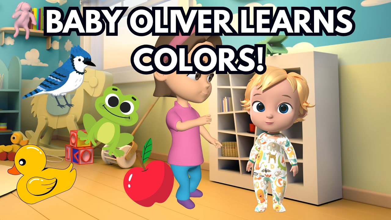 BABY OLIVER LEARNS COLORS