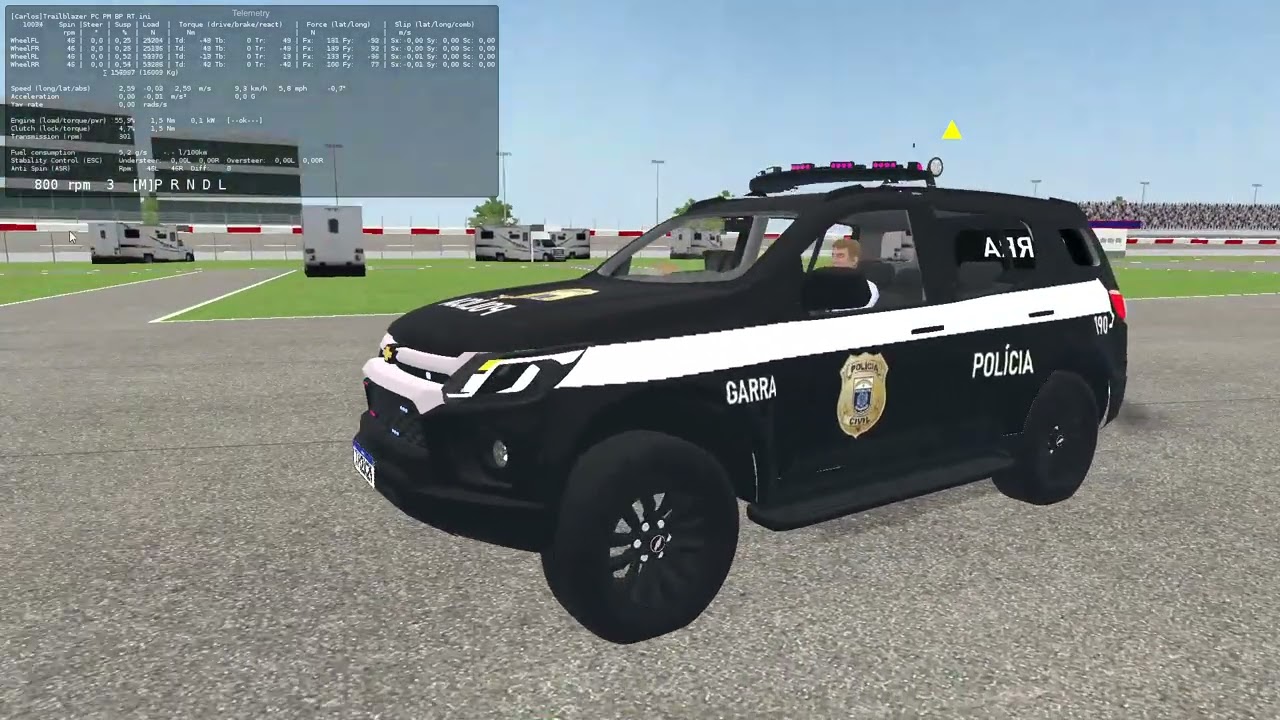Trailblazer 2018 PMPE escape furado e quebrado - Proton Bus Simulator