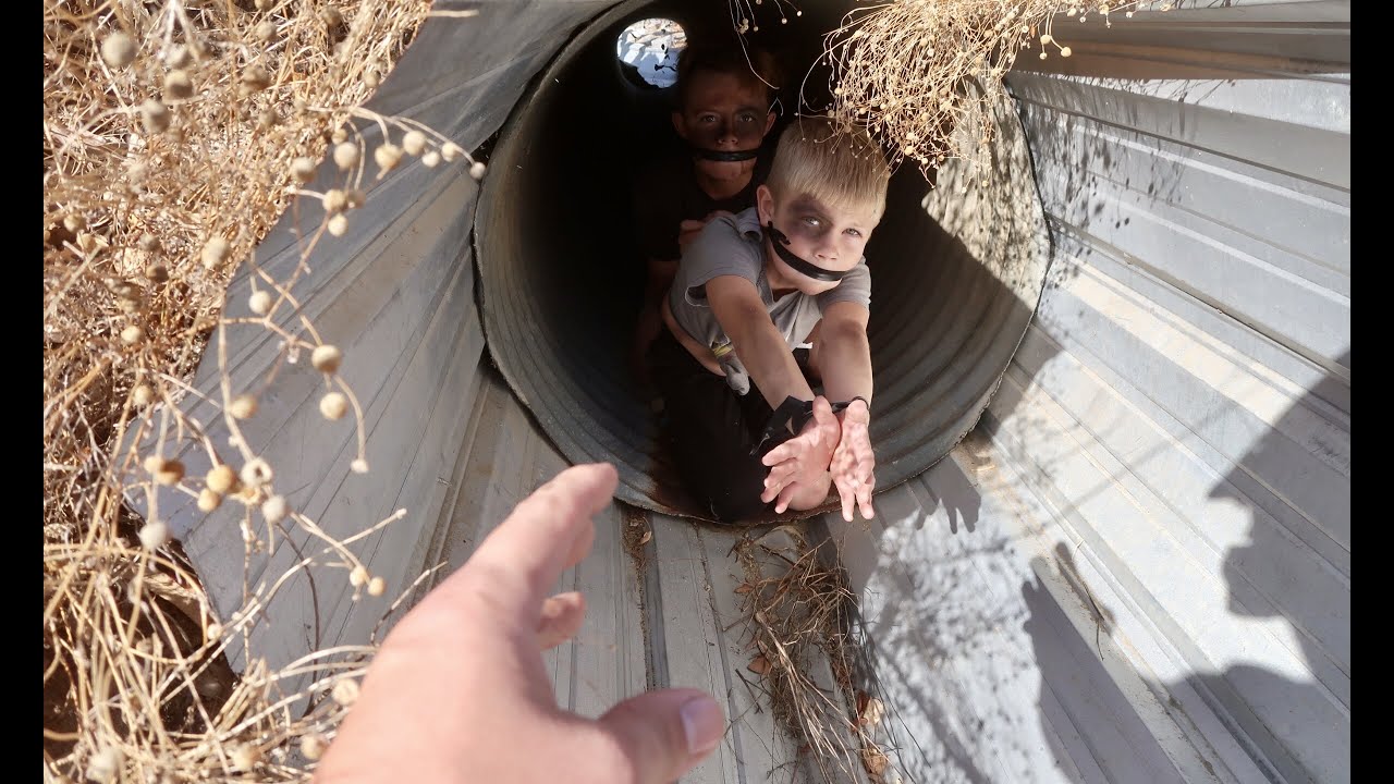 SAVED *MISSING* KIDS FROM ABANDONED DRAINAGE PIPE!!!(CALLED SEARCH & RESCUE)