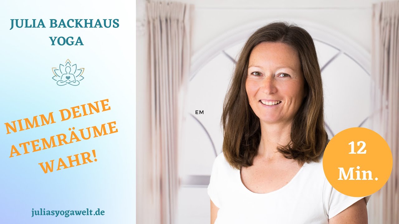 Nimm deine Atemr&auml;ume wahr!