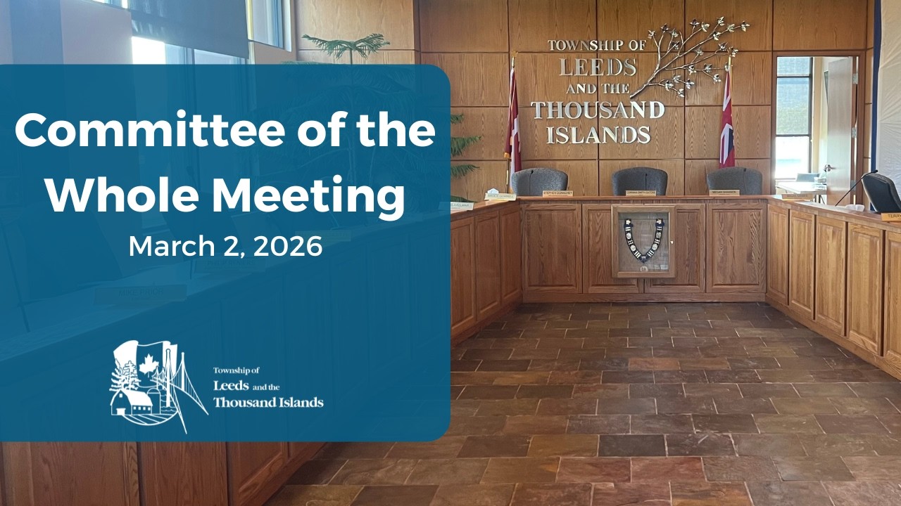 March 2, 2026 Committee of the Whole Meeting