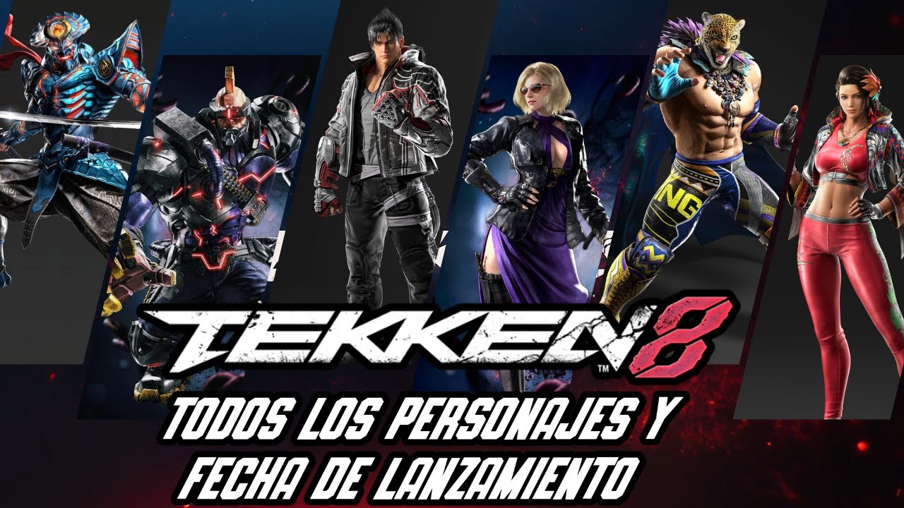 TEKKEN 8 Todos los Personajes y Fecha de Lanzamiento - NEW Gameplay Trailer #gamescom2023