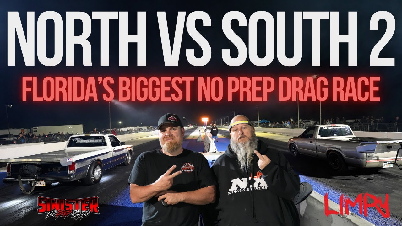 Florida’s BIGGEST No Prep 2025: Epic Drag Racing, Limpy on the Light, High Stakes, SKETCHY Surface