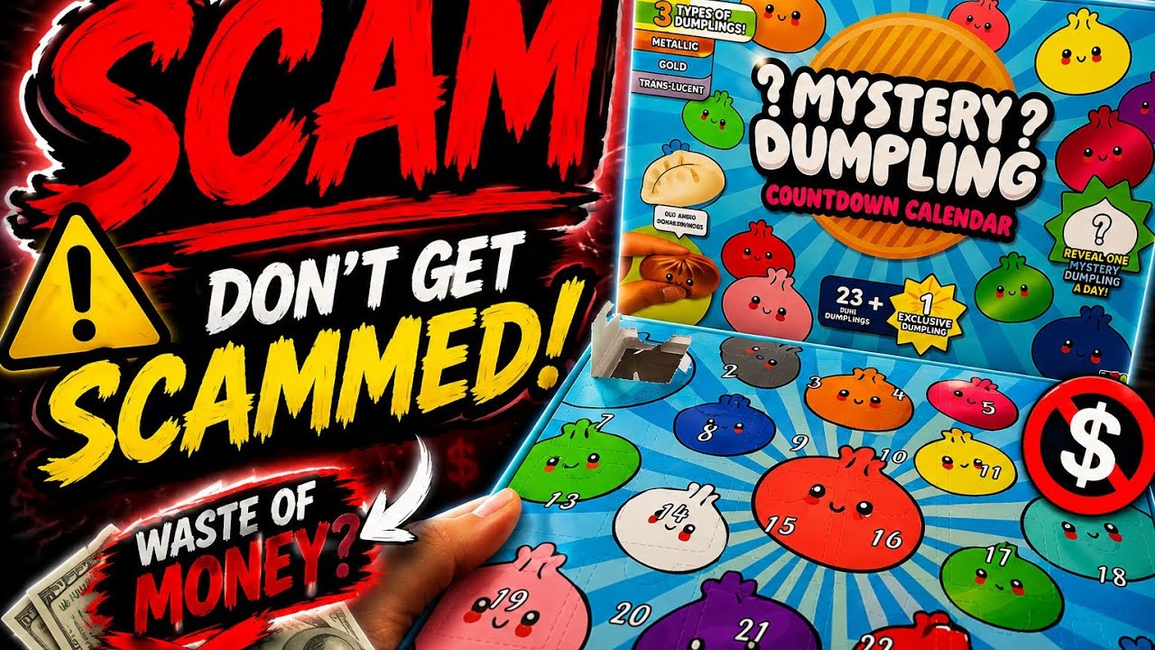 I Got SCAMMED by This Mystery Dumpling Calendar?! 😱