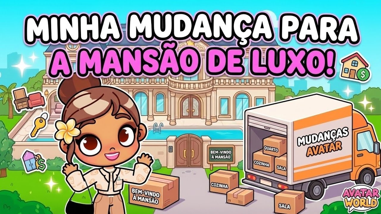 Nos mudamos para uma casa linda 